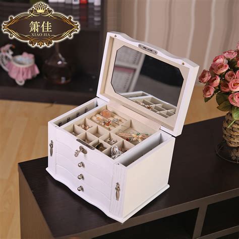 metal locking jewelry box|fully locking jewelry storage.